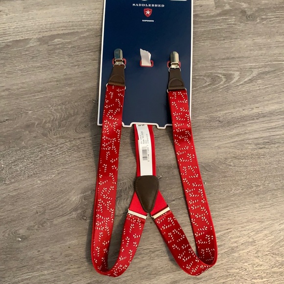 Men’s holiday suspenders. NWT. One size - Picture 1 of 3